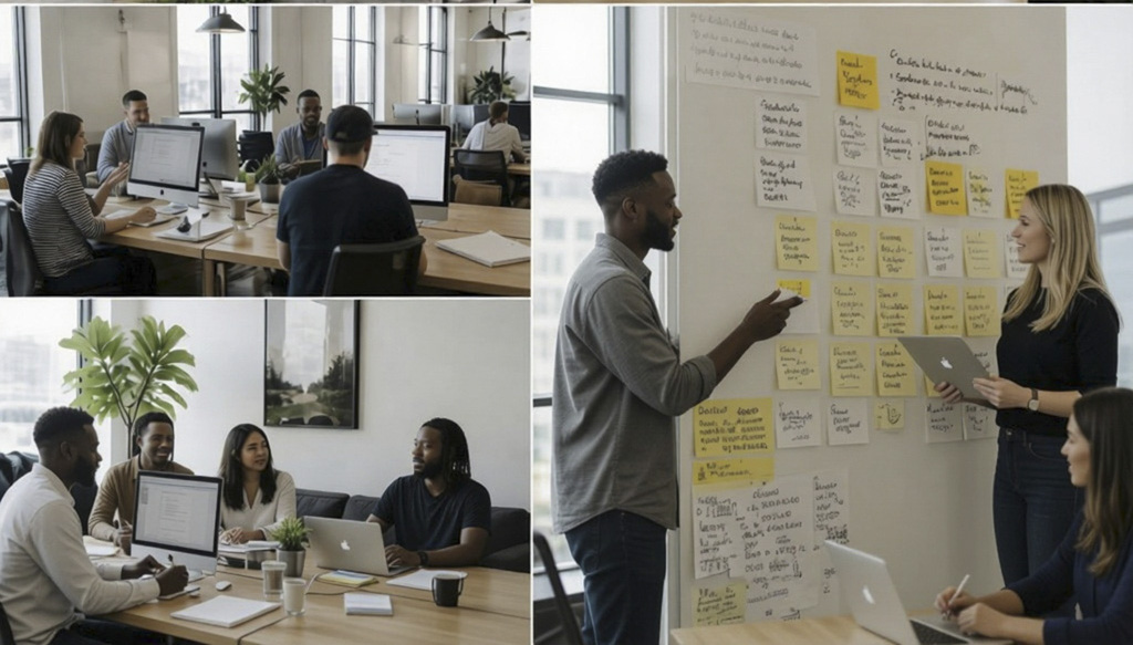 StackPrime team working together